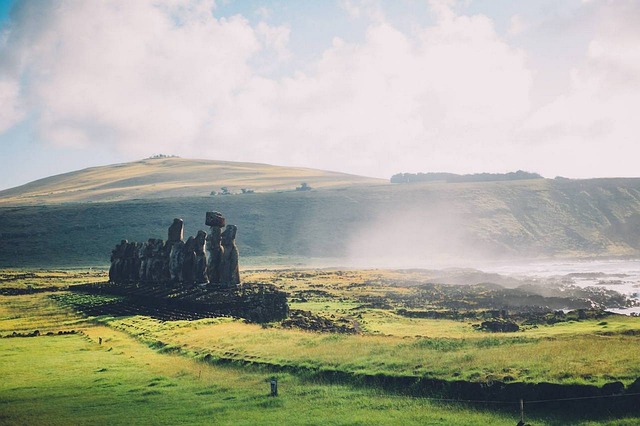 image from Anakena Beach, Easter Island