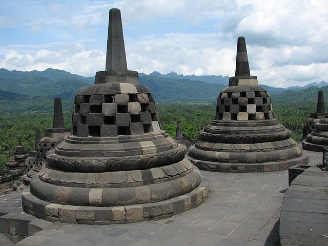 image from Borobudur Temple, Java